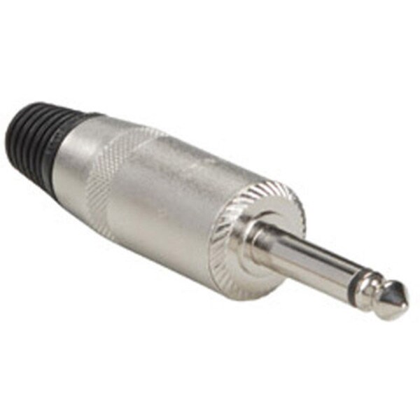 Main product image for Rean NYS225 1/4" Mono Plug Nickel For Speaker Cable 092-147